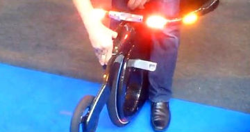 YikeBike zusammenklappen