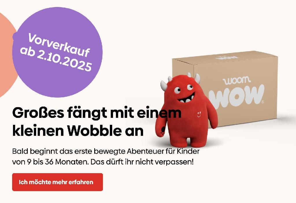 Woom Start with a wobble